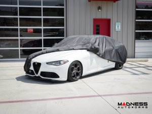 Alfa Romeo Giulia Vehicle Cover - Multi Layer Black Satin - Indoor/ Outdoor